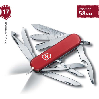 Нож-брелок Victorinox Mini Champ 0.6386 Signature Lite