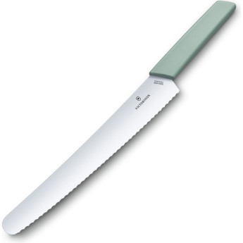 Нож для хлеба Victorinox Swiss Modern, 26 см, зелёный