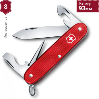 Нож Victorinox Pioneer Alox Red 0.8201.L18