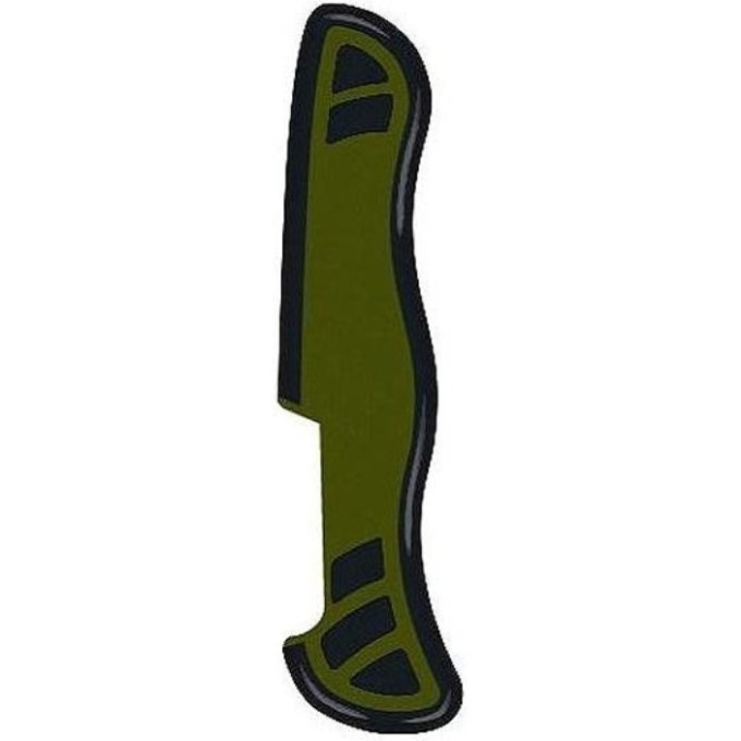 Задняя накладка ножа VICTORINOX SWISS SOLDIER'S KNIFE 08 C.8334.C2 зелёно-чёрная