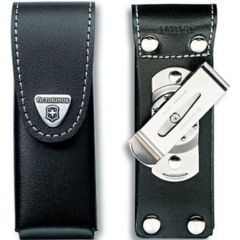 Поясной кожаный чехол Victorinox 4.0523.31 с поворотной клипсой
