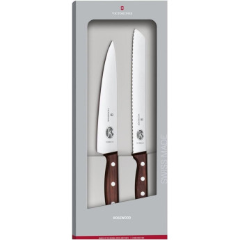 Набор кухонных ножей Victorinox Rosewood 5.1020.21G