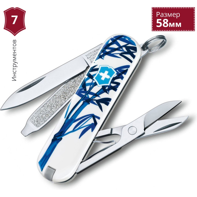 Нож-брелок Victorinox Classic The Giant Panda 0.6223.L1708
