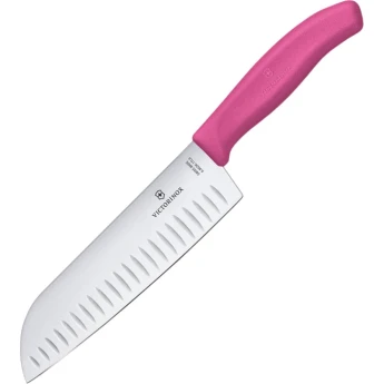 Сантоку Victorinox Swiss Classic 17 см, розовый (6.8526.17L5B)