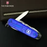 Нож Victorinox Swiss Champ 1.6795.T2 Blue Trans