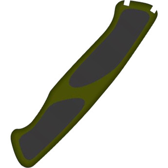 Задняя накладка Victorinox C.9534.C4, 130 мм — нейлон, зелёно-чёрная