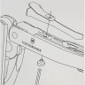 Зажим для переноски мультитулов VICTORINOX SWISS TOOL стальной серебристый